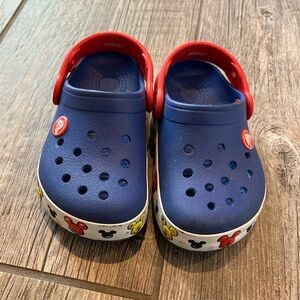 Disney mickey crocs